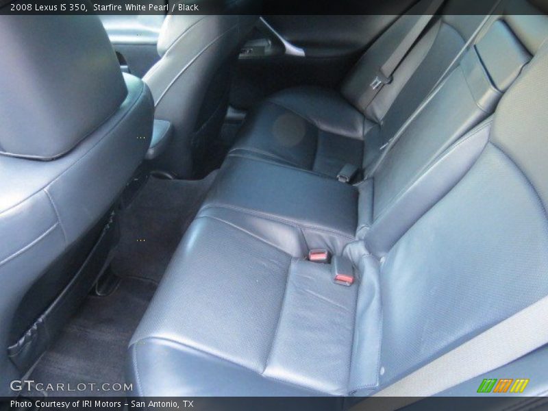 Starfire White Pearl / Black 2008 Lexus IS 350