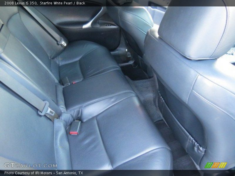 Starfire White Pearl / Black 2008 Lexus IS 350