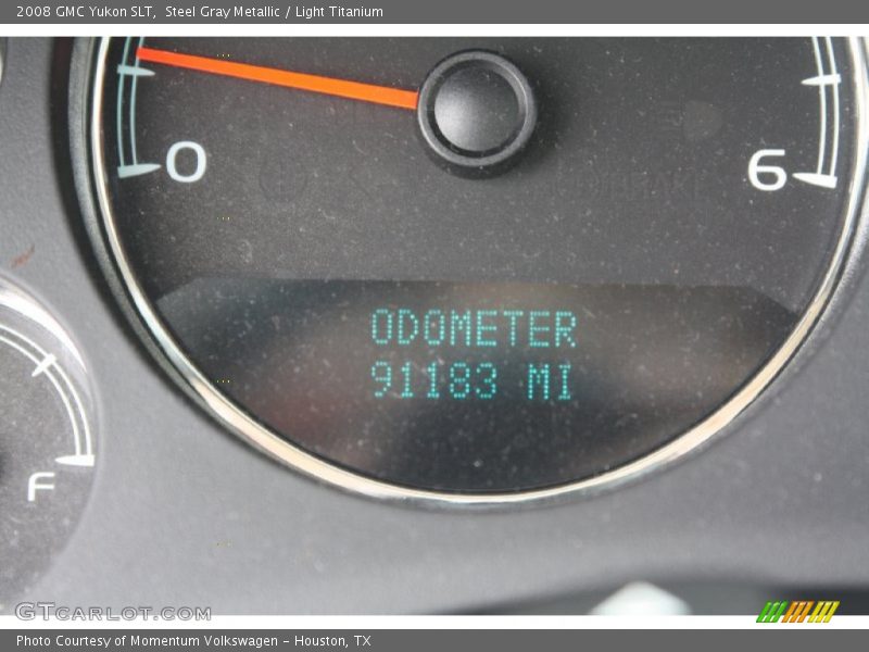 Steel Gray Metallic / Light Titanium 2008 GMC Yukon SLT