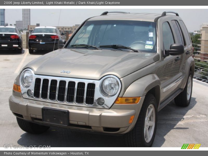 Light Khaki Metallic / Dark Khaki/Light Graystone 2006 Jeep Liberty Limited