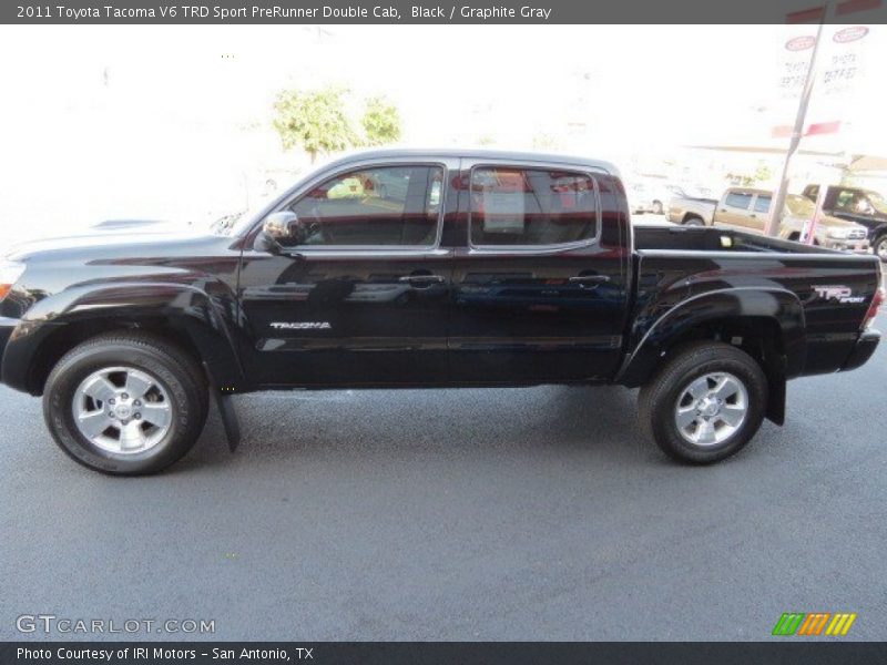 Black / Graphite Gray 2011 Toyota Tacoma V6 TRD Sport PreRunner Double Cab