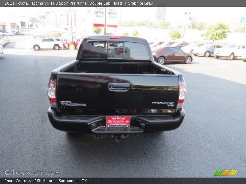 Black / Graphite Gray 2011 Toyota Tacoma V6 TRD Sport PreRunner Double Cab