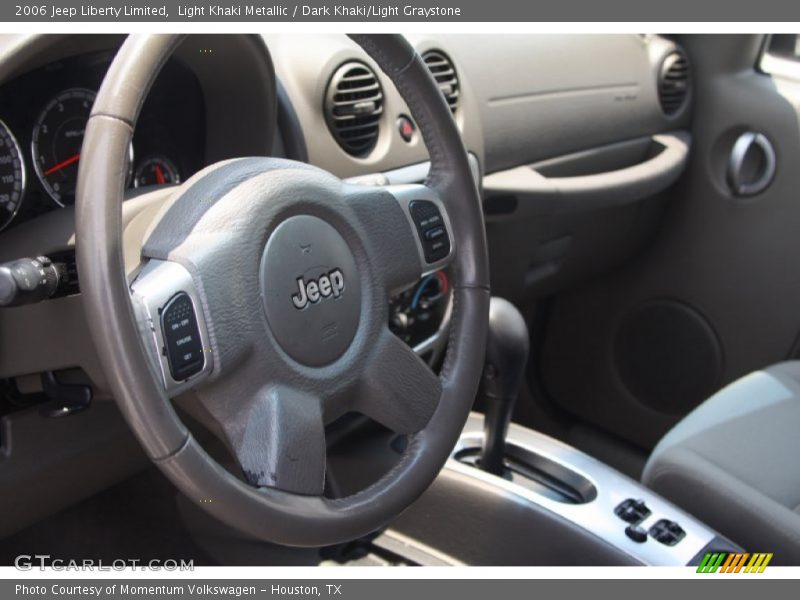 Light Khaki Metallic / Dark Khaki/Light Graystone 2006 Jeep Liberty Limited