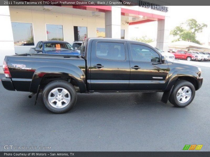 Black / Graphite Gray 2011 Toyota Tacoma V6 TRD Sport PreRunner Double Cab