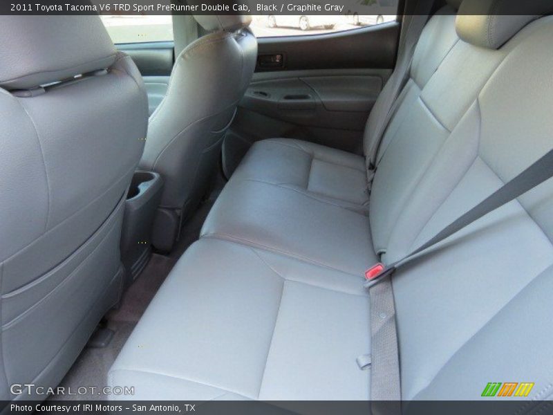 Black / Graphite Gray 2011 Toyota Tacoma V6 TRD Sport PreRunner Double Cab