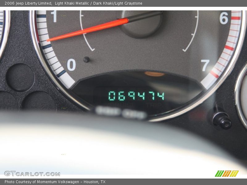 Light Khaki Metallic / Dark Khaki/Light Graystone 2006 Jeep Liberty Limited
