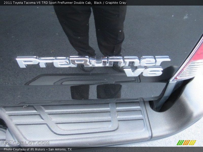 Black / Graphite Gray 2011 Toyota Tacoma V6 TRD Sport PreRunner Double Cab