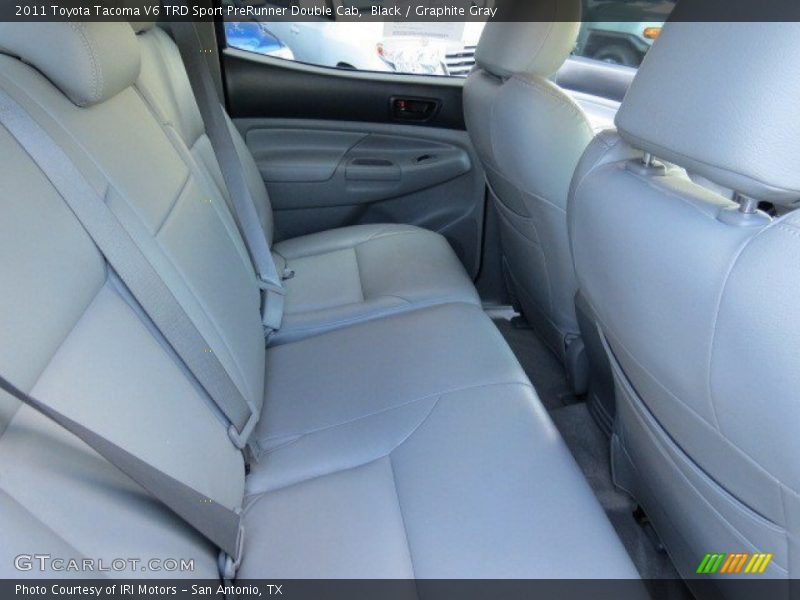Black / Graphite Gray 2011 Toyota Tacoma V6 TRD Sport PreRunner Double Cab