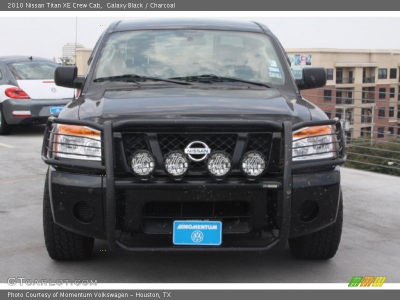 Galaxy Black / Charcoal 2010 Nissan Titan XE Crew Cab