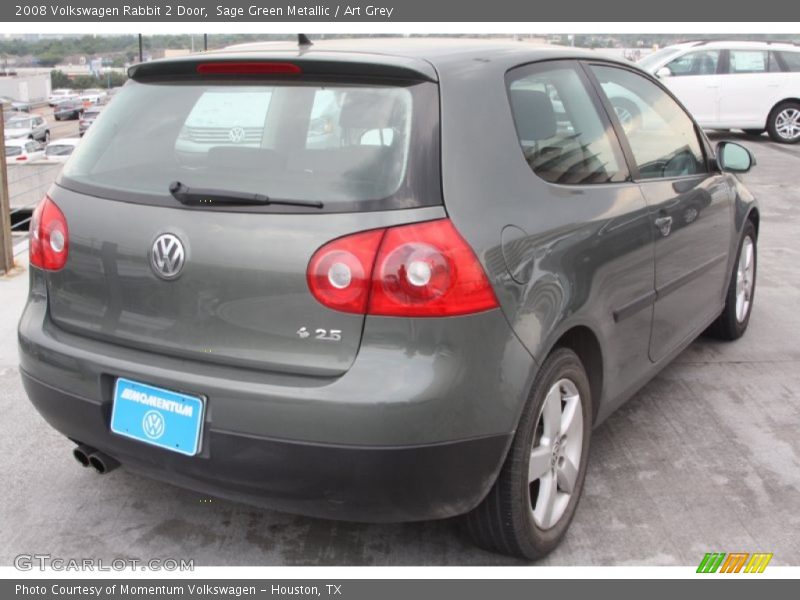 Sage Green Metallic / Art Grey 2008 Volkswagen Rabbit 2 Door