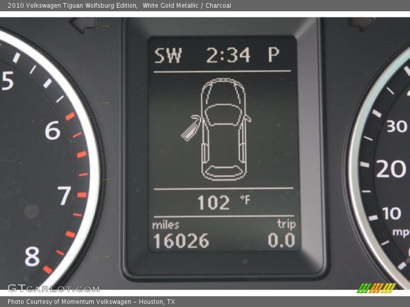 White Gold Metallic / Charcoal 2010 Volkswagen Tiguan Wolfsburg Edition