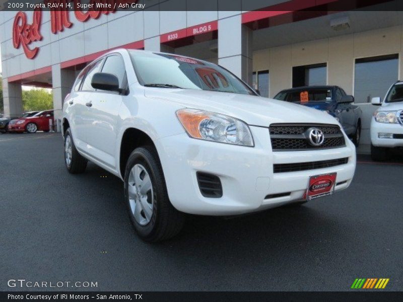 Super White / Ash Gray 2009 Toyota RAV4 I4