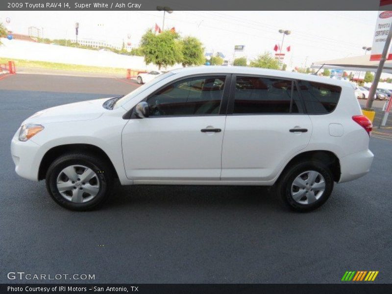 Super White / Ash Gray 2009 Toyota RAV4 I4