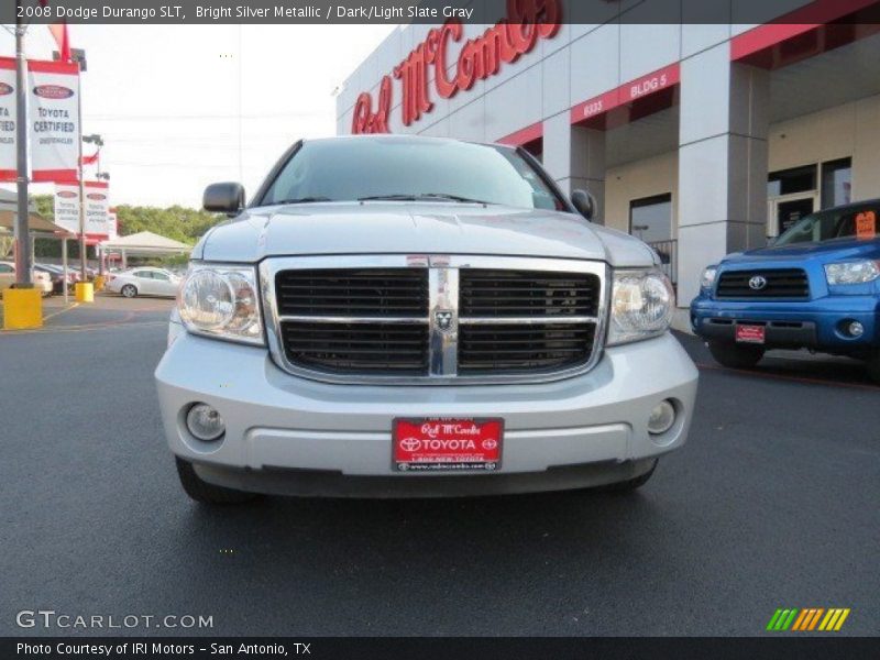 Bright Silver Metallic / Dark/Light Slate Gray 2008 Dodge Durango SLT