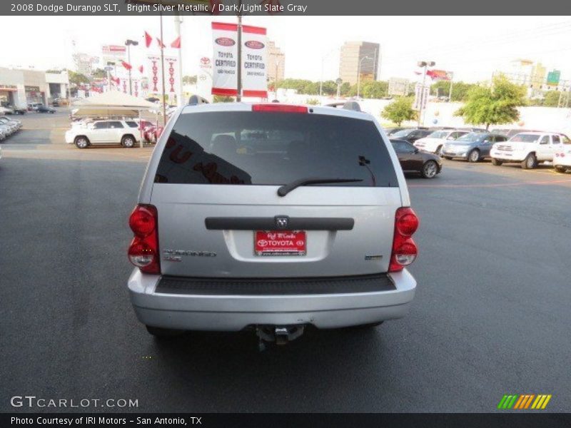 Bright Silver Metallic / Dark/Light Slate Gray 2008 Dodge Durango SLT