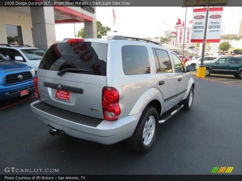 Bright Silver Metallic / Dark/Light Slate Gray 2008 Dodge Durango SLT