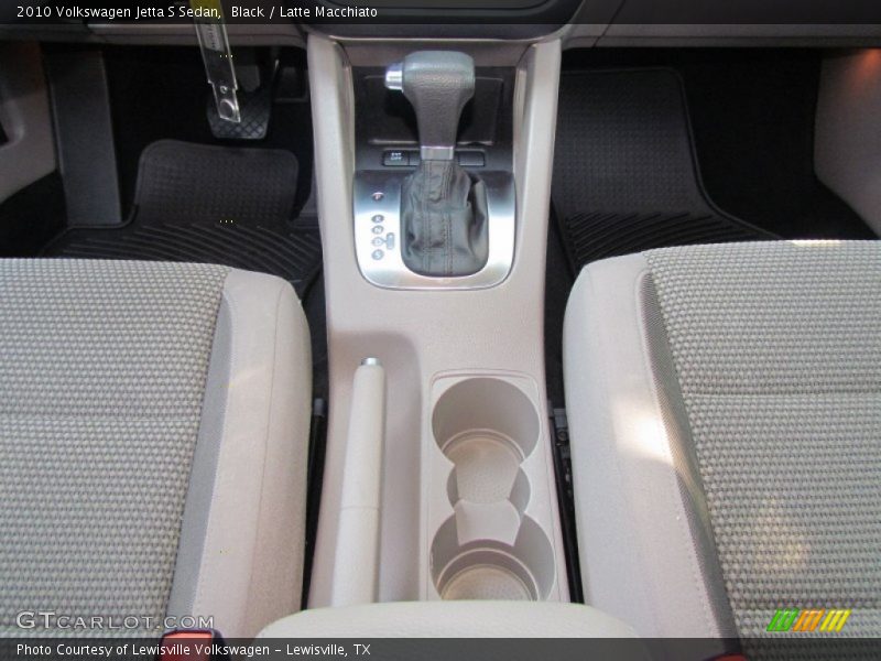 Black / Latte Macchiato 2010 Volkswagen Jetta S Sedan