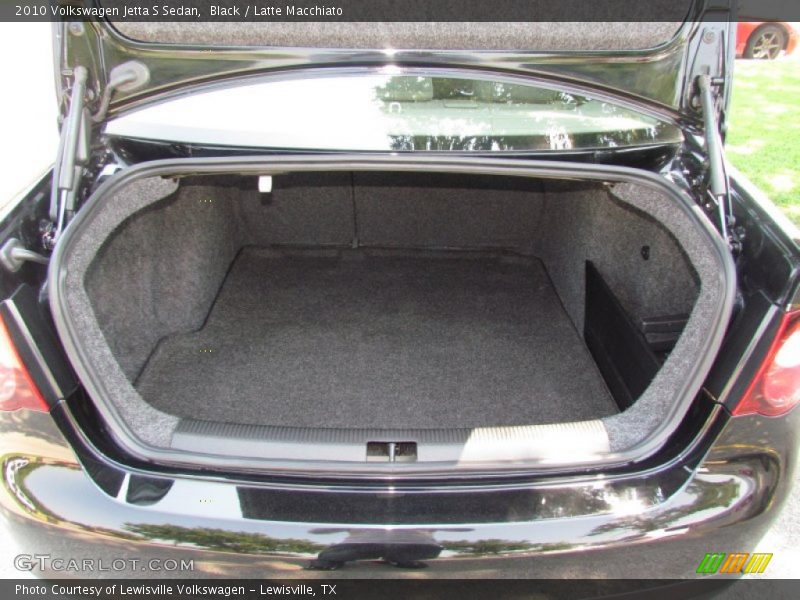 Black / Latte Macchiato 2010 Volkswagen Jetta S Sedan