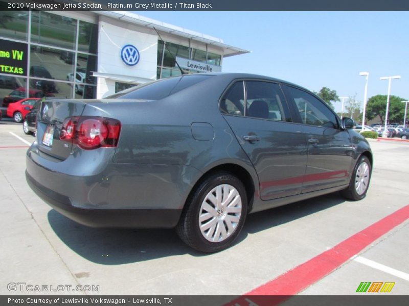 Platinum Grey Metallic / Titan Black 2010 Volkswagen Jetta S Sedan