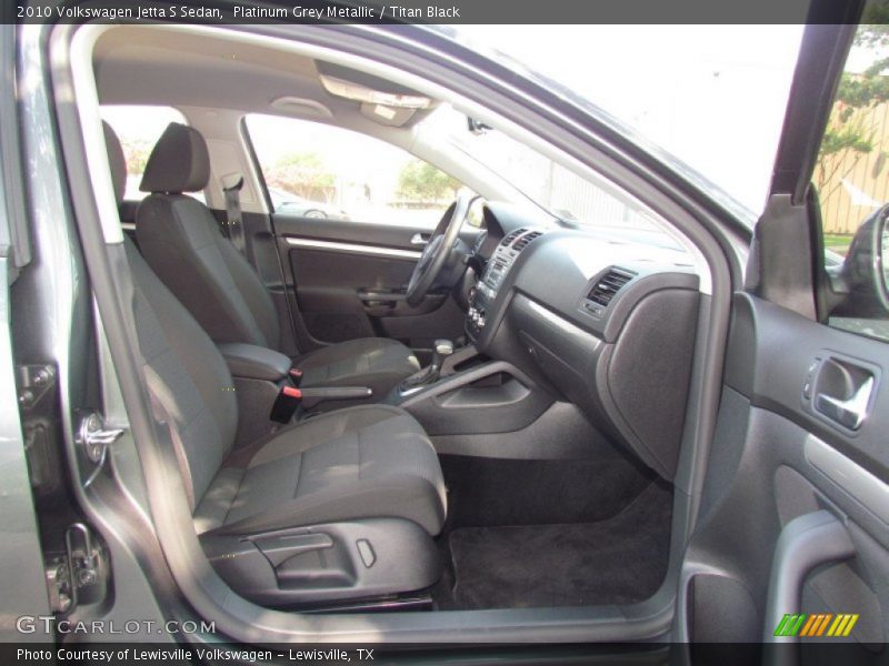 Platinum Grey Metallic / Titan Black 2010 Volkswagen Jetta S Sedan