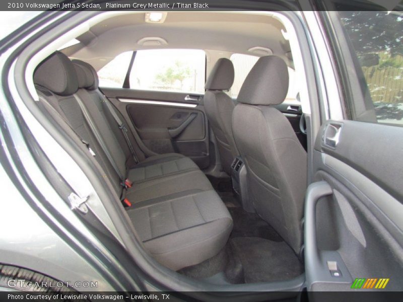 Platinum Grey Metallic / Titan Black 2010 Volkswagen Jetta S Sedan