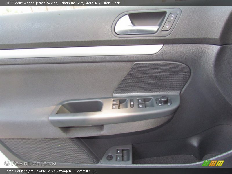 Platinum Grey Metallic / Titan Black 2010 Volkswagen Jetta S Sedan
