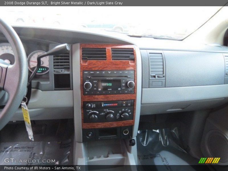 Bright Silver Metallic / Dark/Light Slate Gray 2008 Dodge Durango SLT