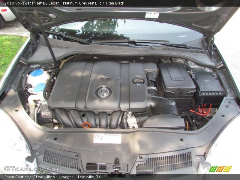Platinum Grey Metallic / Titan Black 2010 Volkswagen Jetta S Sedan