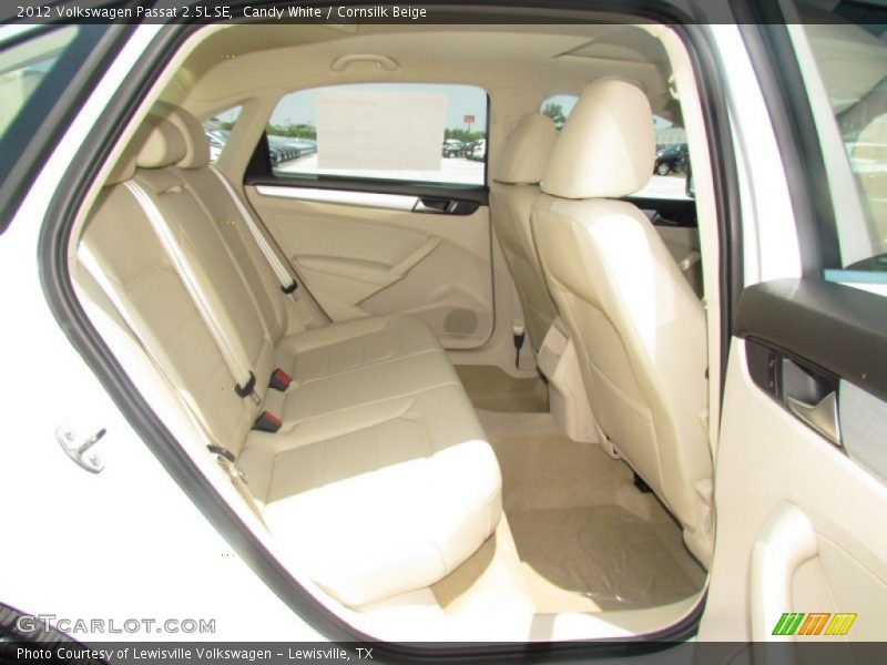 Candy White / Cornsilk Beige 2012 Volkswagen Passat 2.5L SE