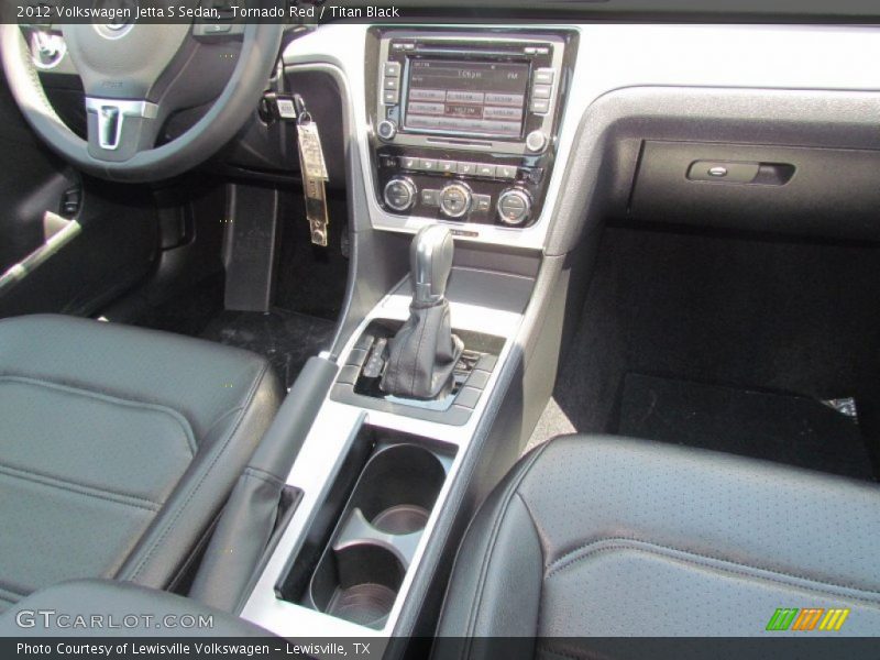 Tornado Red / Titan Black 2012 Volkswagen Jetta S Sedan