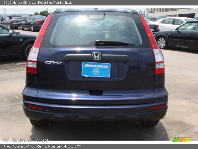 Royal Blue Pearl / Black 2010 Honda CR-V LX
