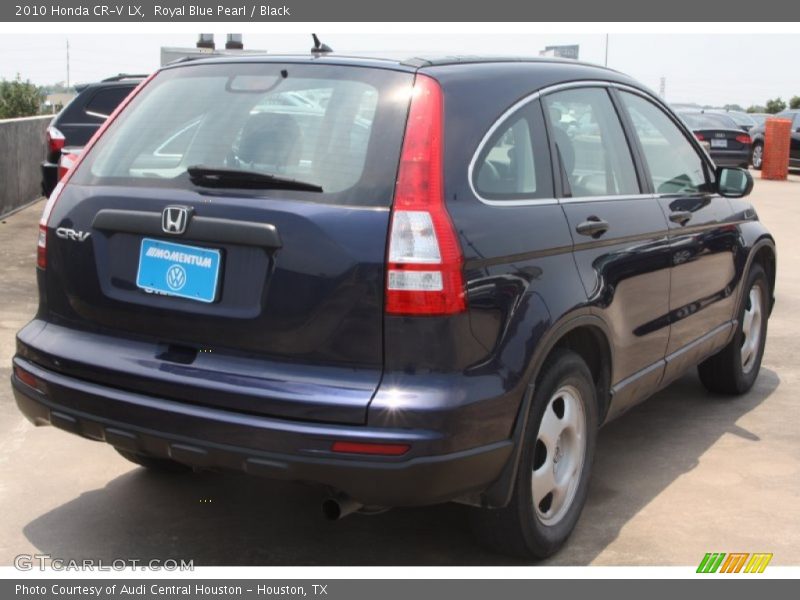 Royal Blue Pearl / Black 2010 Honda CR-V LX