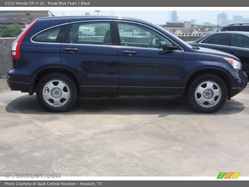Royal Blue Pearl / Black 2010 Honda CR-V LX