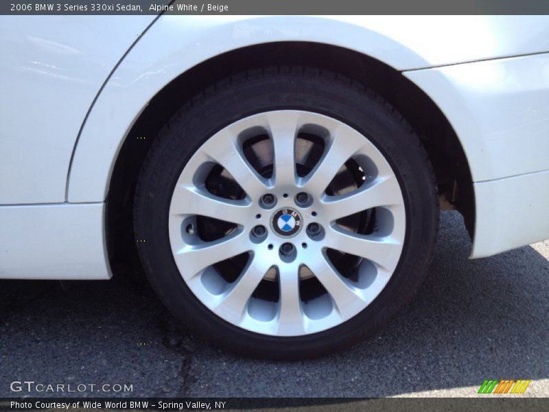 Alpine White / Beige 2006 BMW 3 Series 330xi Sedan