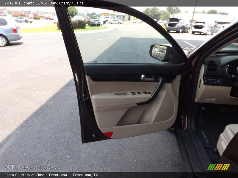 Dark Cherry / Beige 2012 Kia Sorento LX V6