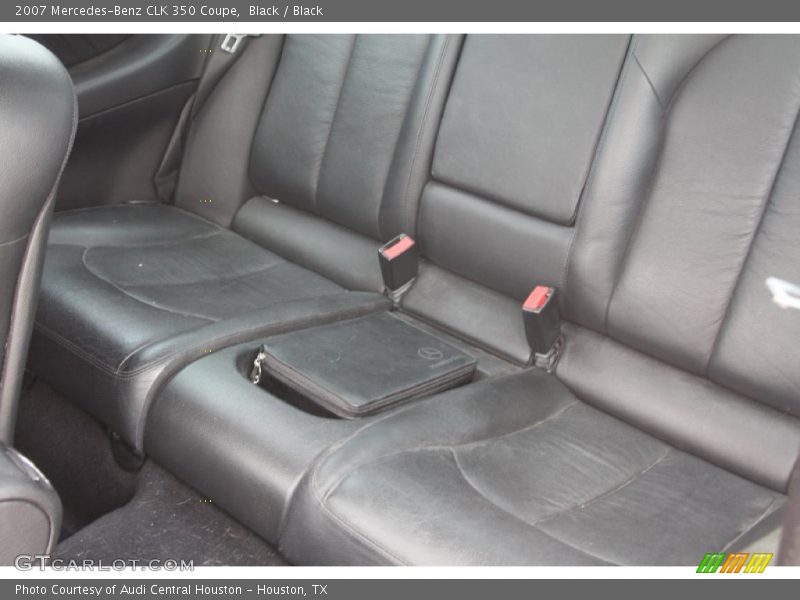 Black / Black 2007 Mercedes-Benz CLK 350 Coupe