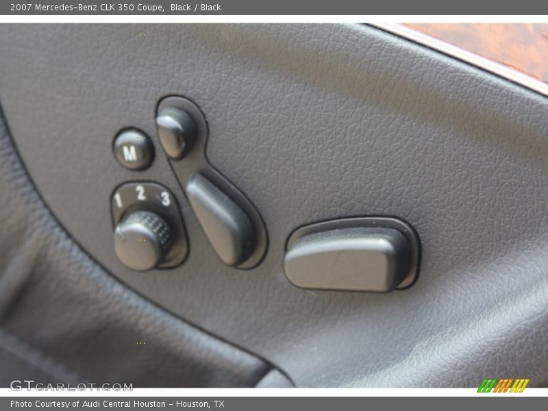 Black / Black 2007 Mercedes-Benz CLK 350 Coupe