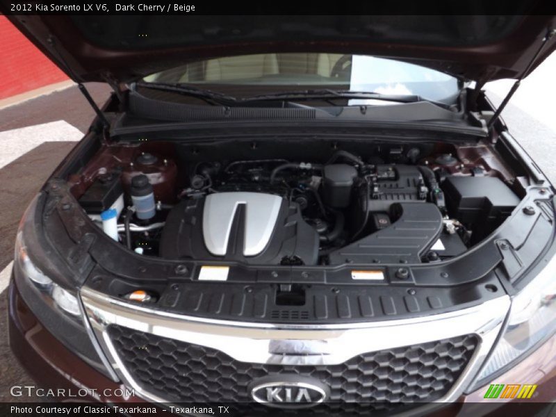 Dark Cherry / Beige 2012 Kia Sorento LX V6