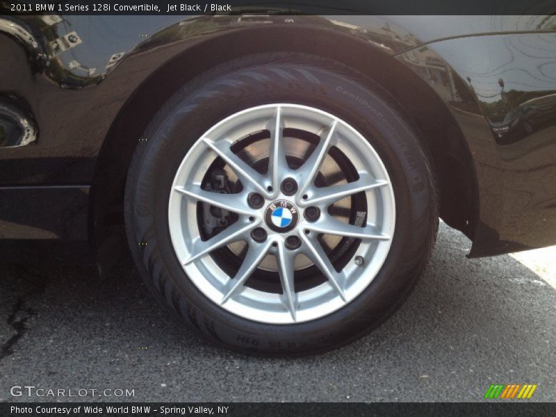 Jet Black / Black 2011 BMW 1 Series 128i Convertible