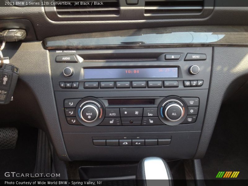 Jet Black / Black 2011 BMW 1 Series 128i Convertible