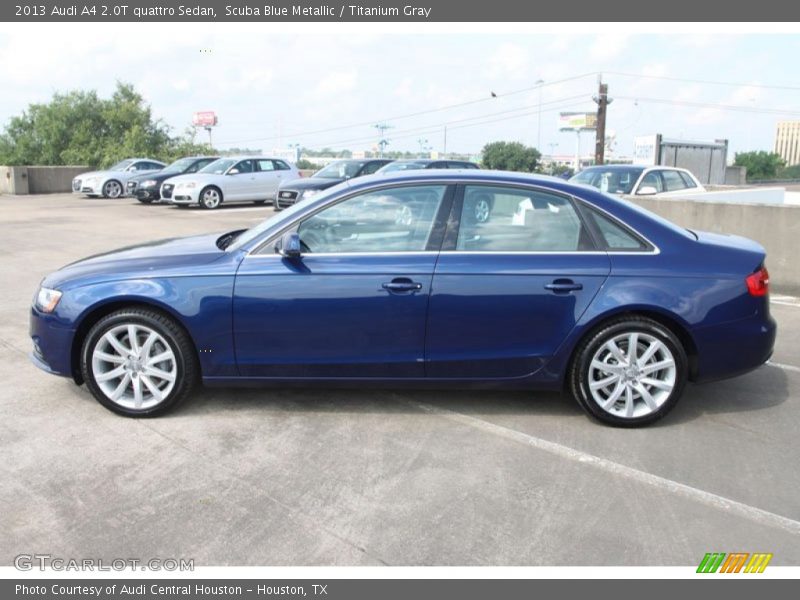  2013 A4 2.0T quattro Sedan Scuba Blue Metallic