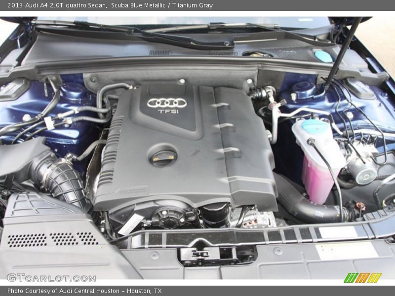  2013 A4 2.0T quattro Sedan Engine - 2.0 Liter FSI Turbocharged DOHC 16-Valve VVT 4 Cylinder