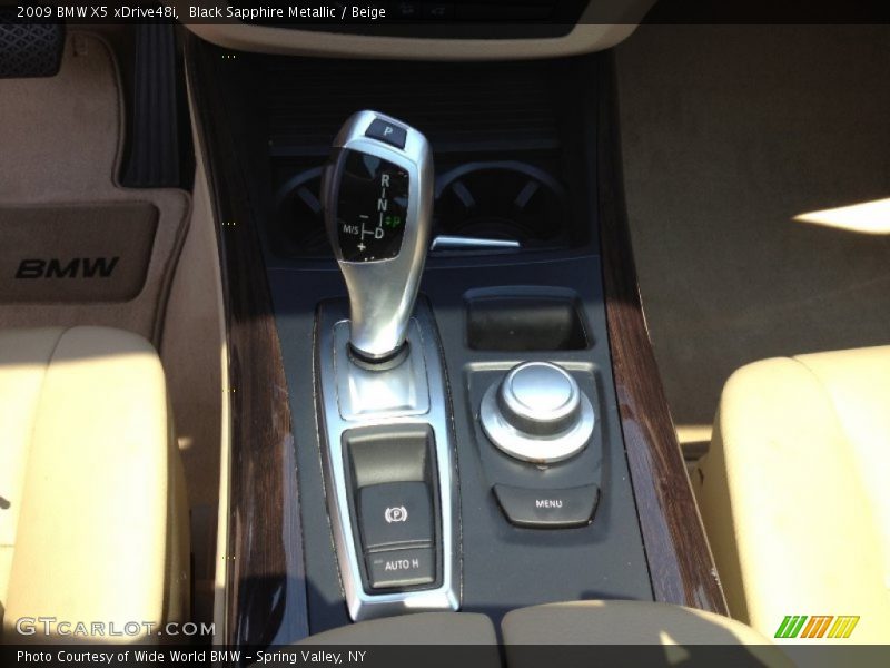 Black Sapphire Metallic / Beige 2009 BMW X5 xDrive48i