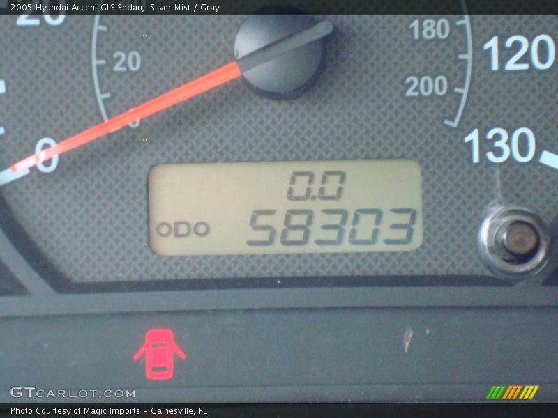Silver Mist / Gray 2005 Hyundai Accent GLS Sedan