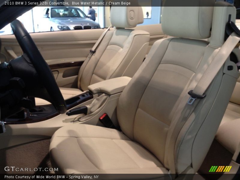 Front Seat of 2010 3 Series 328i Convertible