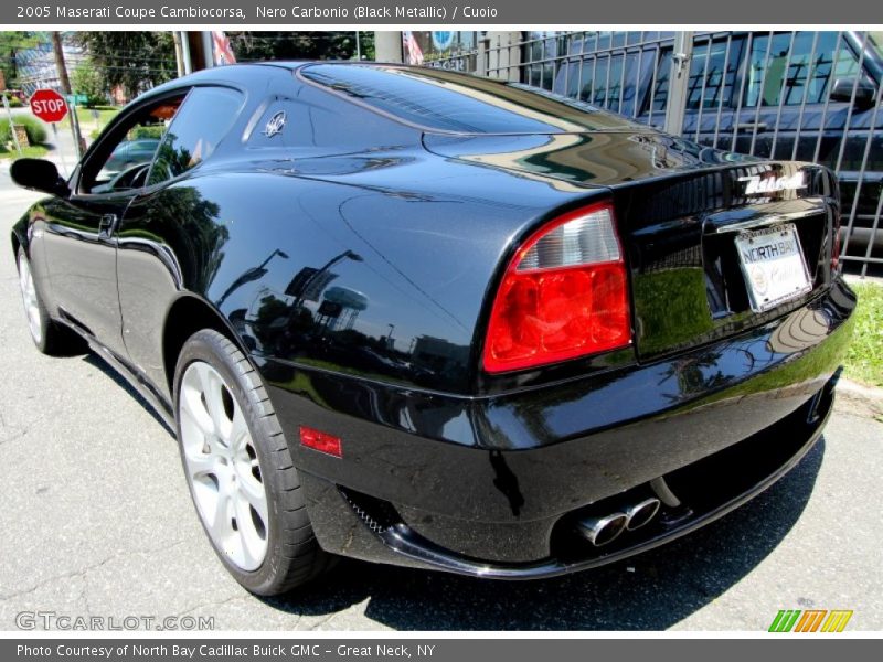 Nero Carbonio (Black Metallic) / Cuoio 2005 Maserati Coupe Cambiocorsa