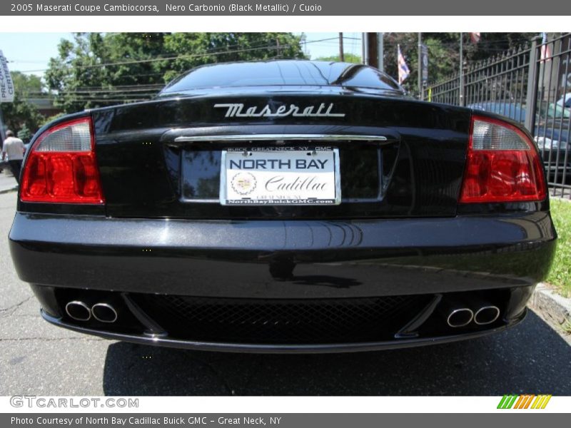 Nero Carbonio (Black Metallic) / Cuoio 2005 Maserati Coupe Cambiocorsa