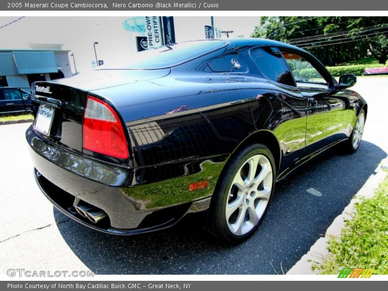 Nero Carbonio (Black Metallic) / Cuoio 2005 Maserati Coupe Cambiocorsa