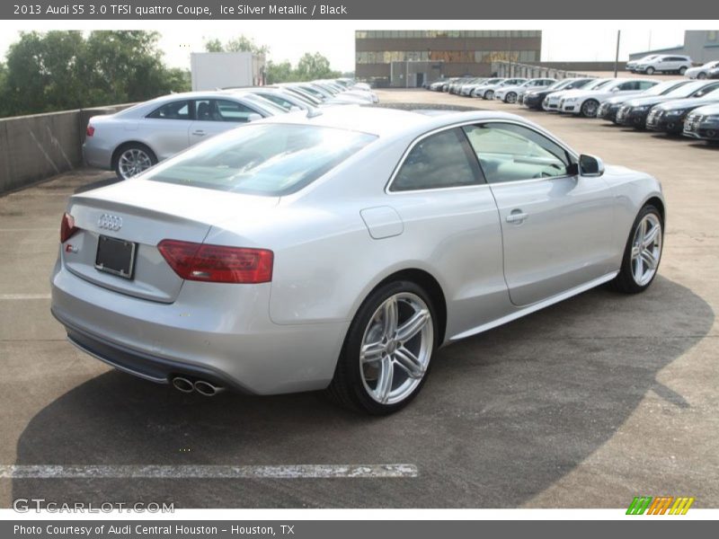 Ice Silver Metallic / Black 2013 Audi S5 3.0 TFSI quattro Coupe