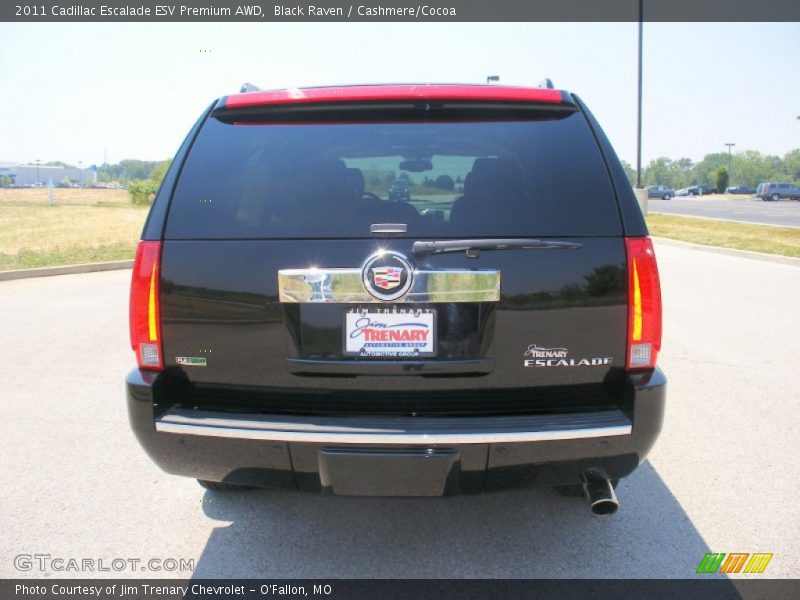 Black Raven / Cashmere/Cocoa 2011 Cadillac Escalade ESV Premium AWD